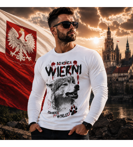 LONGSLEEVE PATRIOTYCZNY  DO KOŃCA WIERNI